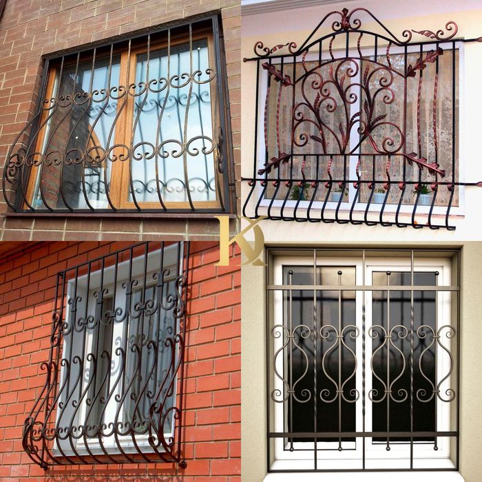 Кованые решетки на окна