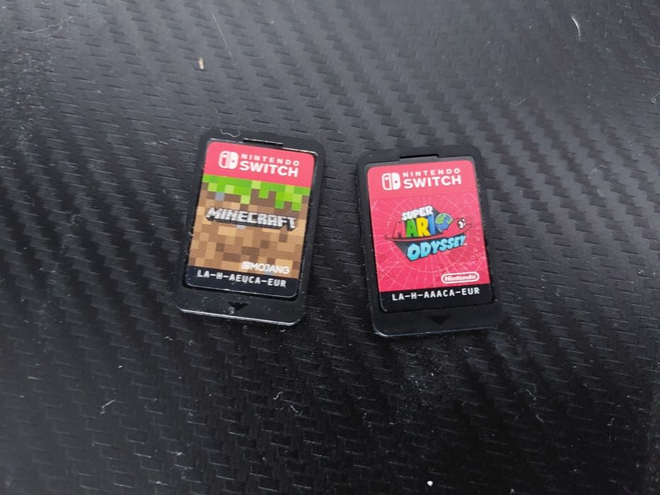 Consola Nintendo Switch Full Box + 2 Jocuri (Mario Odyssey, Minecraft) Stare Impecabilai