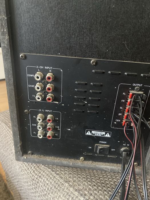 Sistem audio Genius 5.1 cu subwoofer – funcțional, complet