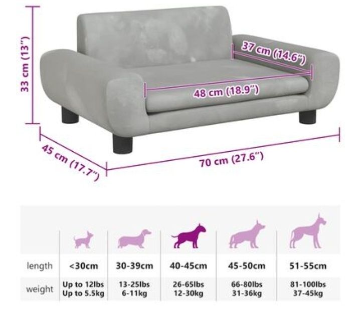 Vând pat pentru câine