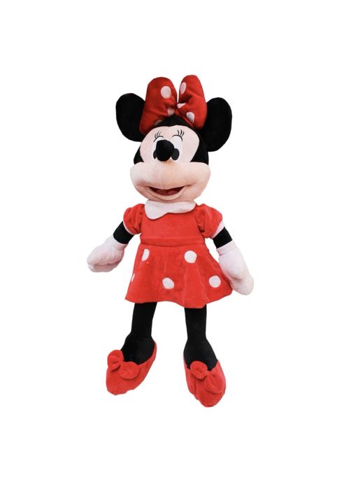 Jucarie de plus Minnie Mouse, roz sau rosu, 40 cm, NOUA