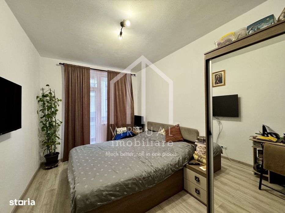 Apartament cu 3 camere, 54mp utili+balcon, etaj 2/3, Selimbar