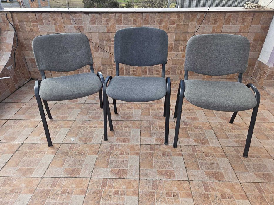 Set 3 scaune vizitator