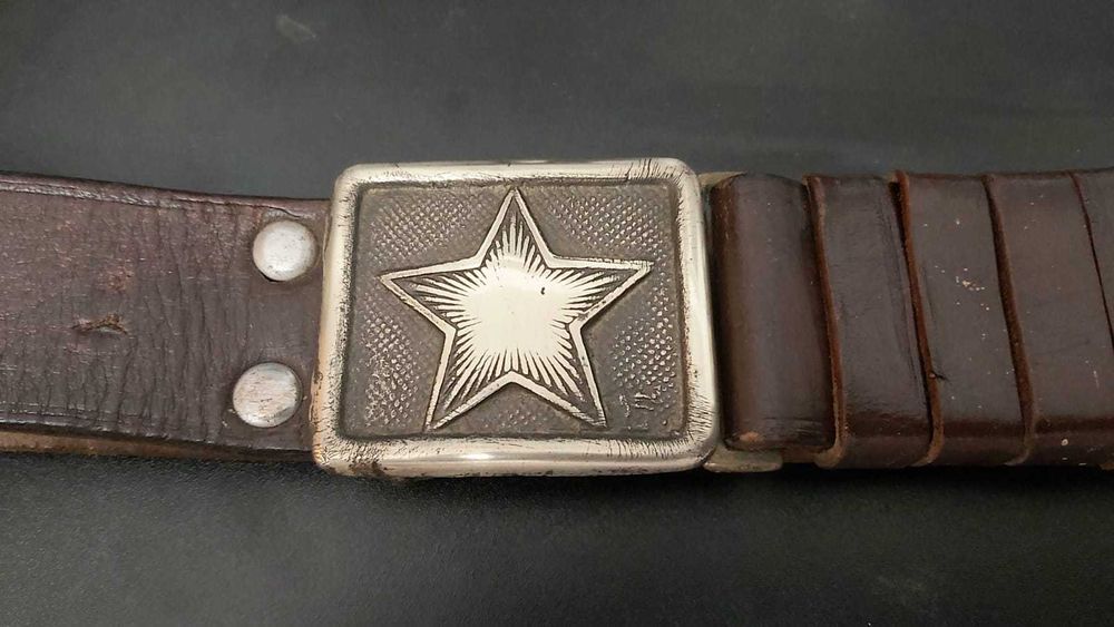 Колан, фуражка, чанта, презрамки на Българската армия (соц период)