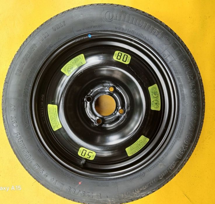 Roată rezervă slim 5x108  4x108 Peugeot Citroen R15 R16 R17 R18
