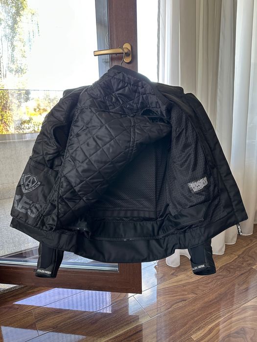 Geaca Moto Mărimea 50 - Arlen Ness Sportivo Negru/Rosu