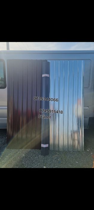 Tablă cutată colorata