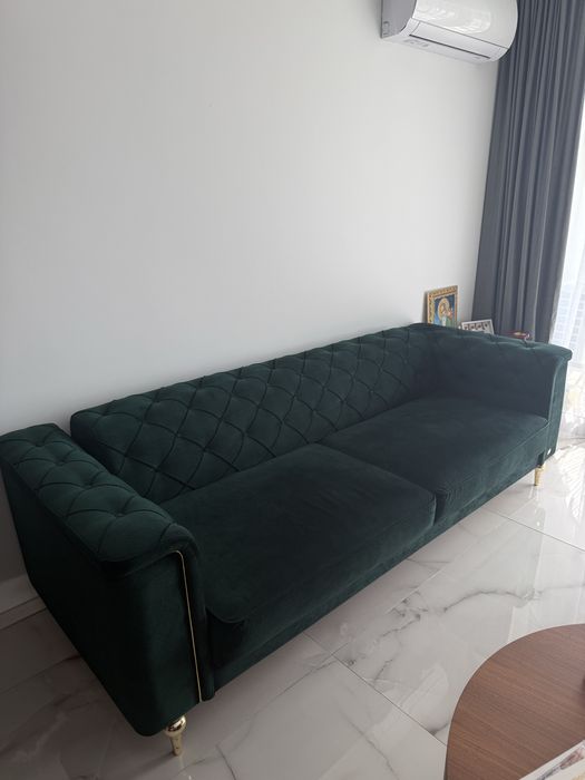 Тройка диван Blanca, неразличим от нов