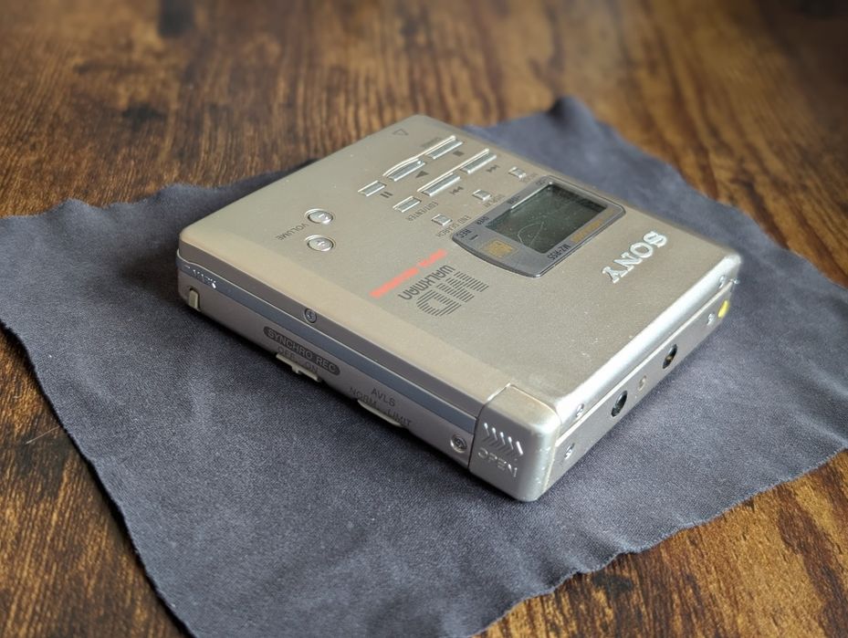 Sony MZ-R55 MiniDisc Walkman - Model de Colecţie - Testat - funcțional