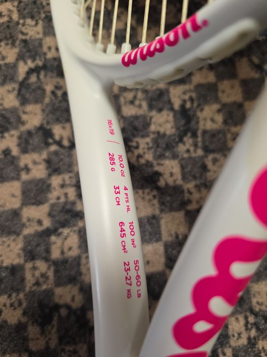 Wilson 100 Tour 285 grame, nouă