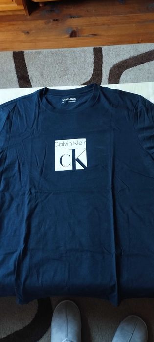 Мъжка черна тениска Calvin Klein