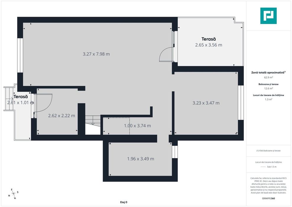 Duplex în Săcălaz despartit prin cameră tehnica