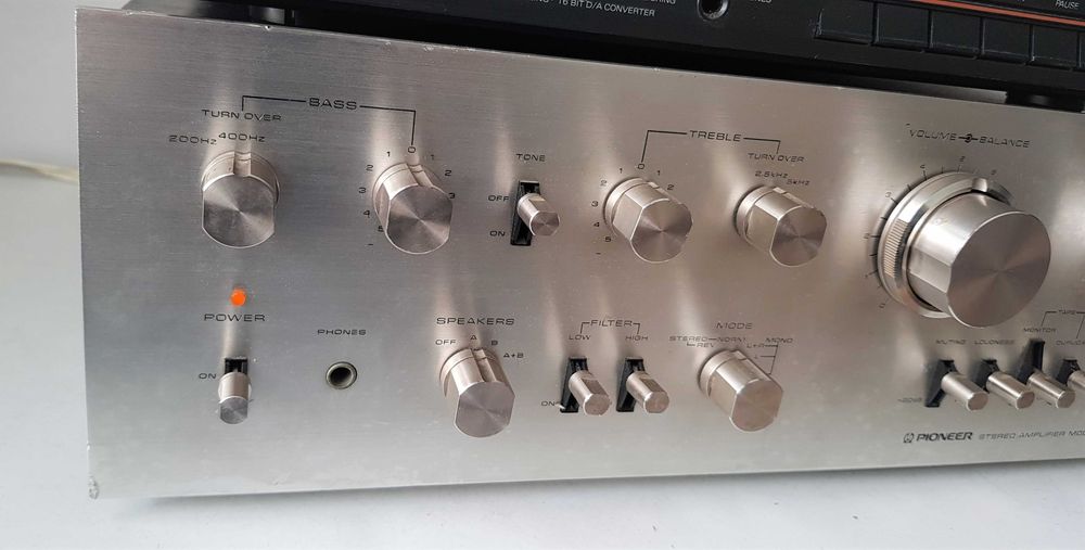 Pioneer SA 7500 amplificator stereo vintage audiophile vinil statie