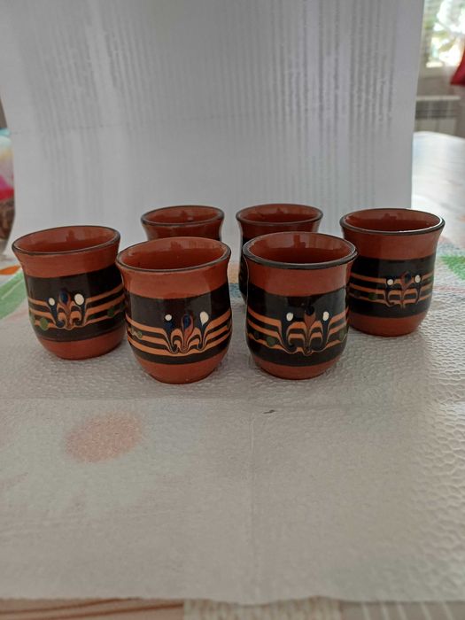 Чаши за ракия керамични