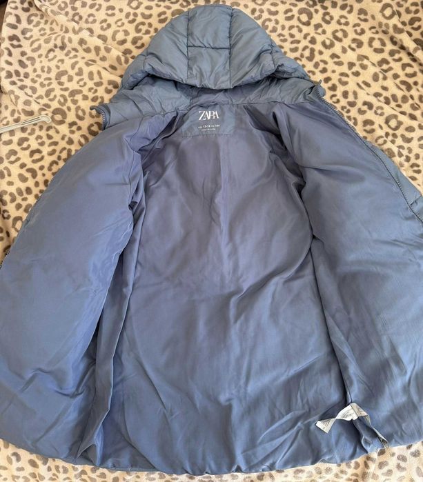 Zara издължено зимно пухено яке, размер 13-14 г. (164 см)