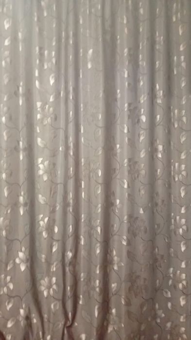 Продам тюль со шторами