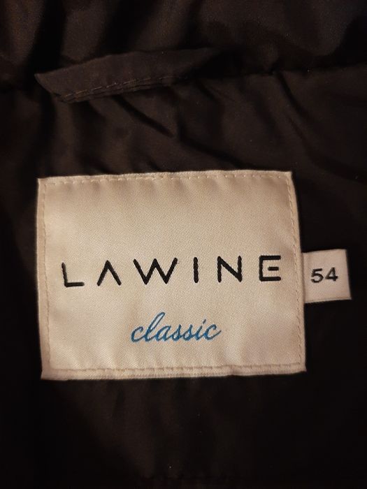 Зимний длинный пуховик