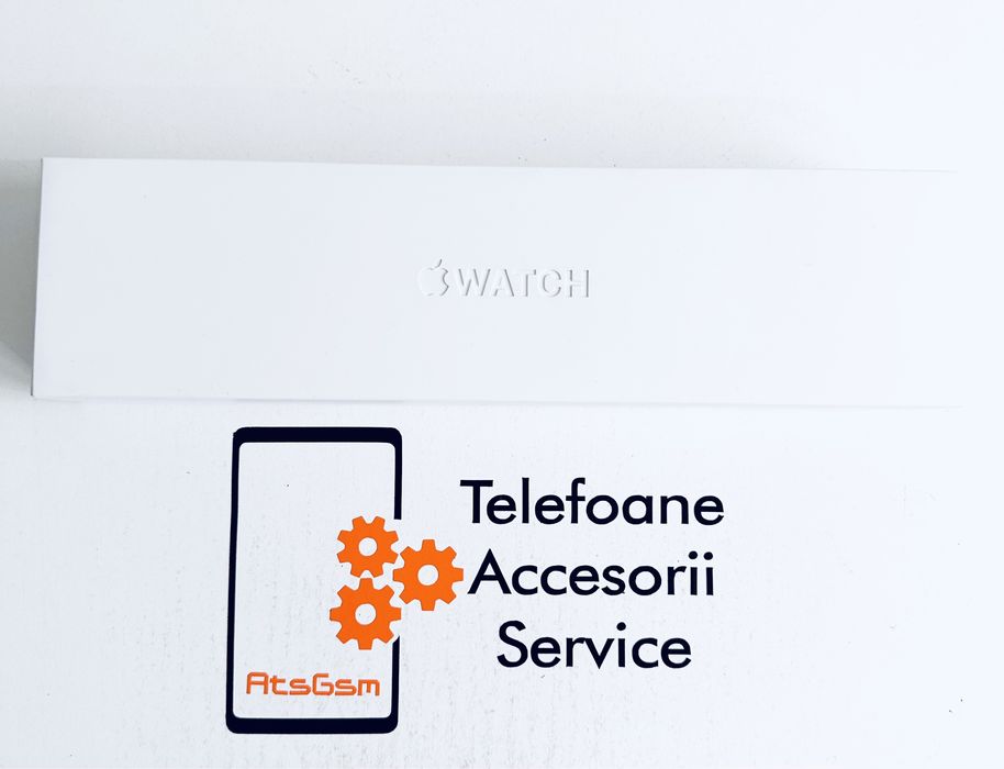 **ATS GSM**Apple Watch 7 45MM Stainless steel/Nou/Fact+Gar 12 luni