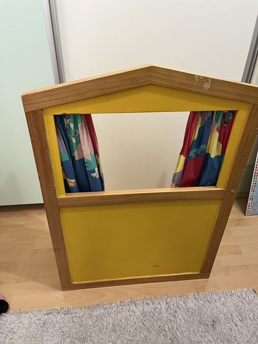 Детски дървен театър за игра