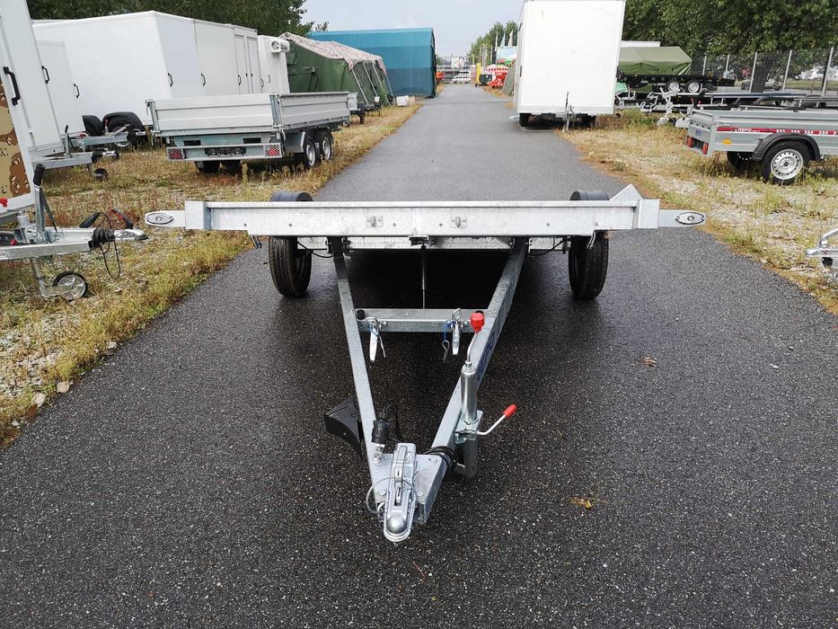 Remorcă basculabilă REPO 750kg – Nouă, Moto/ATV, Carte RAR + Nr. roșu