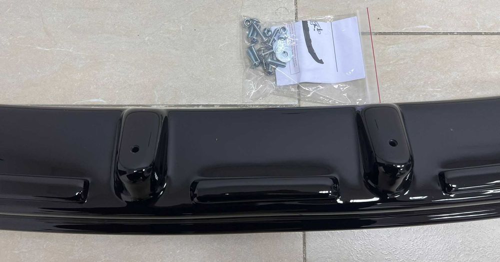 Преден лип спойлер за транспортер т5 / VW Transporter t5 lip spoiler / добавка за предна броня / нож