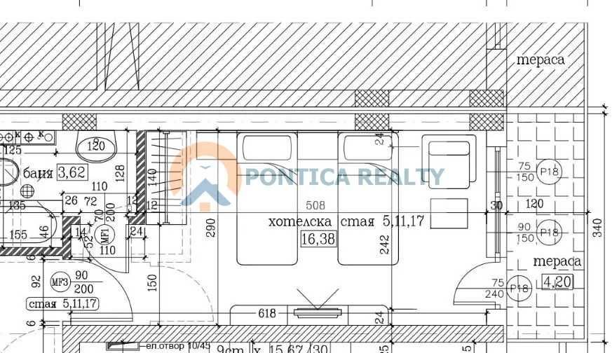 Продава се Едностаен апартамент в Несебър - 35 кв.м за 860 €/кв.м - Снимка #5