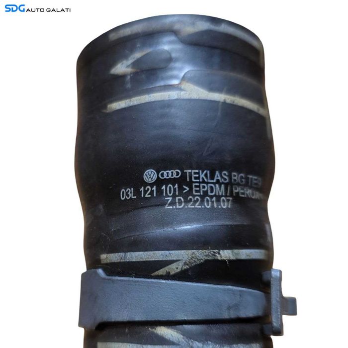 Corp Carcasa Termostat Apa cu Furtun Conducta Audi A5 8T 2.0 TDI 2008 - 2017 Cod 03L121132AC 8K0819342J 03L121101 [N4517]