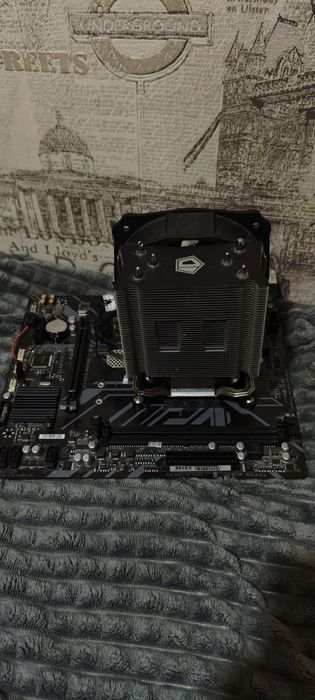 Материнская плата процессор и кулер