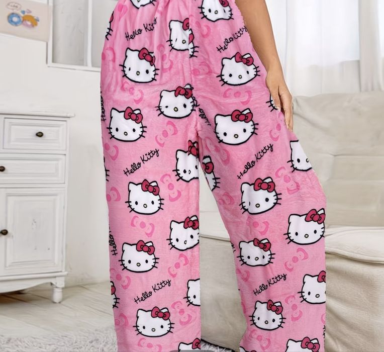 Брюки домашние с hello kitty новые