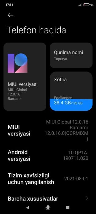Redmi 9c sotiladi