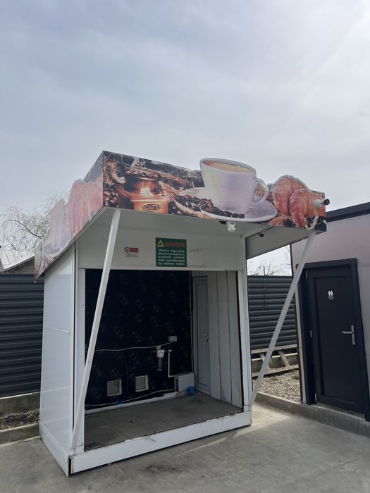 Container aparat cafea si sucuri vending