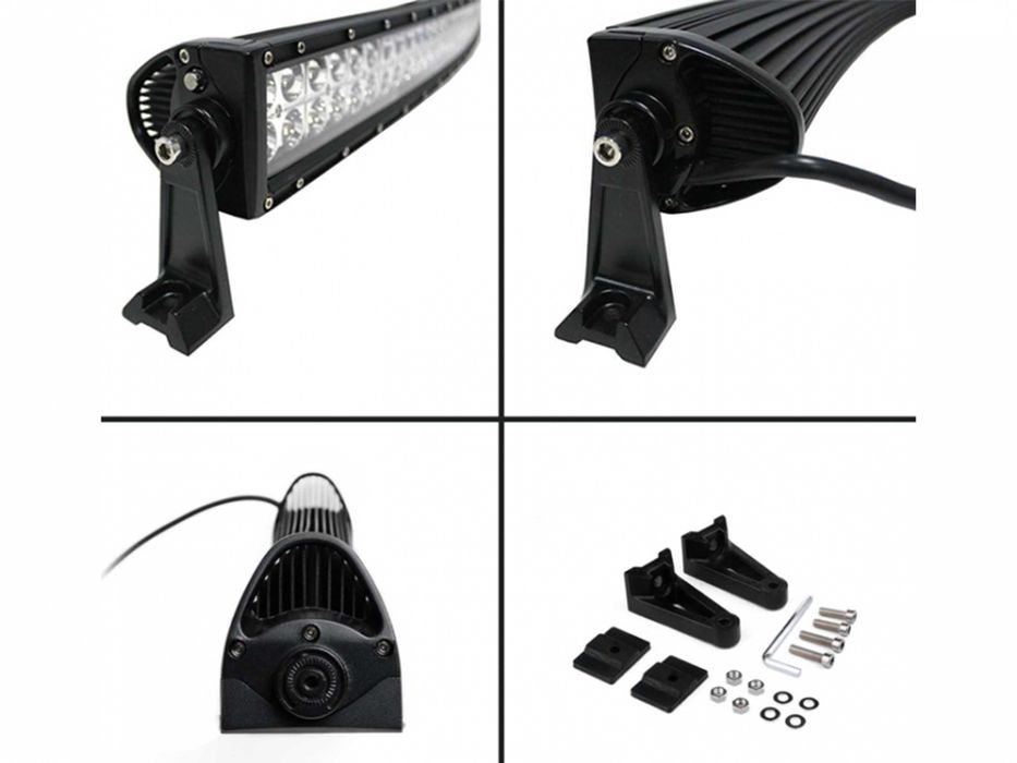 LED bar Диоден Лед бар извит (халоген) 180W 80см П517