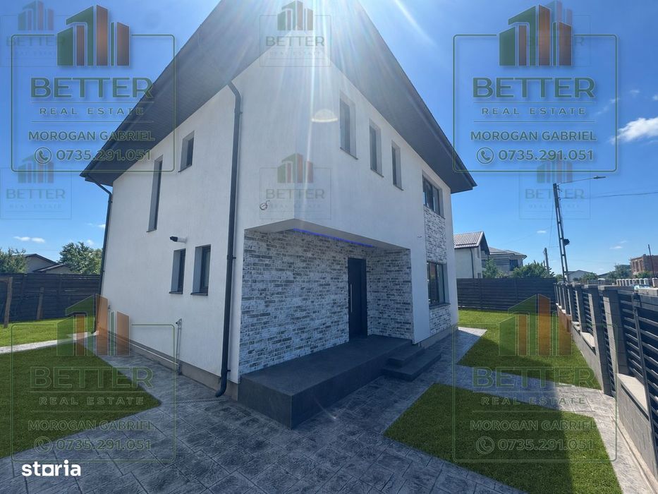 Casă individuală P+1E - în Comuna Berceni – 4 camere  - Teren 400 mp