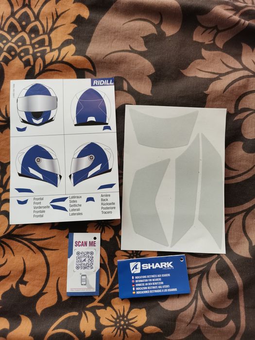 Каска за мотор Shark Ridill 1.2 с очила