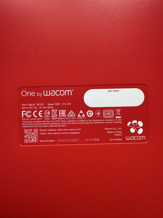 Tableta grafica One by Wacom