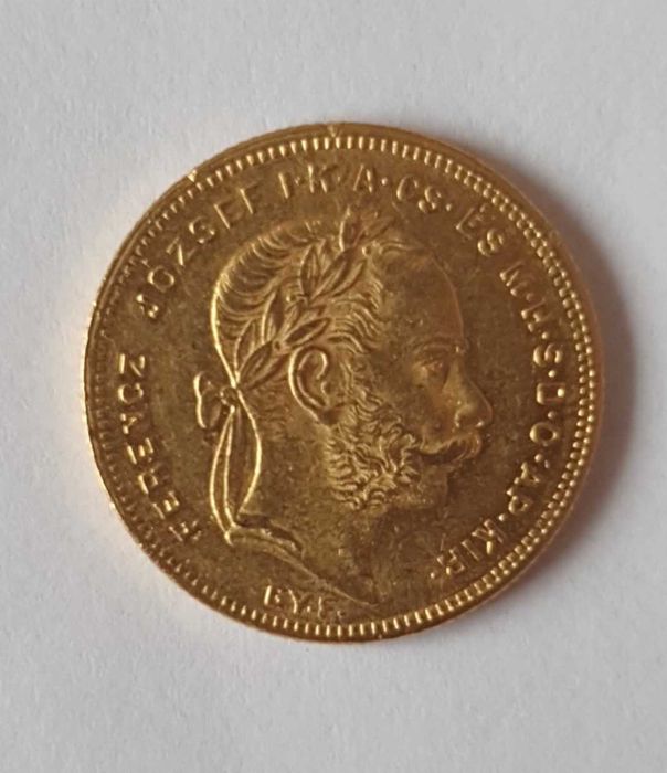 Moneda aur 20 franci francs 1870 Alba Iulia