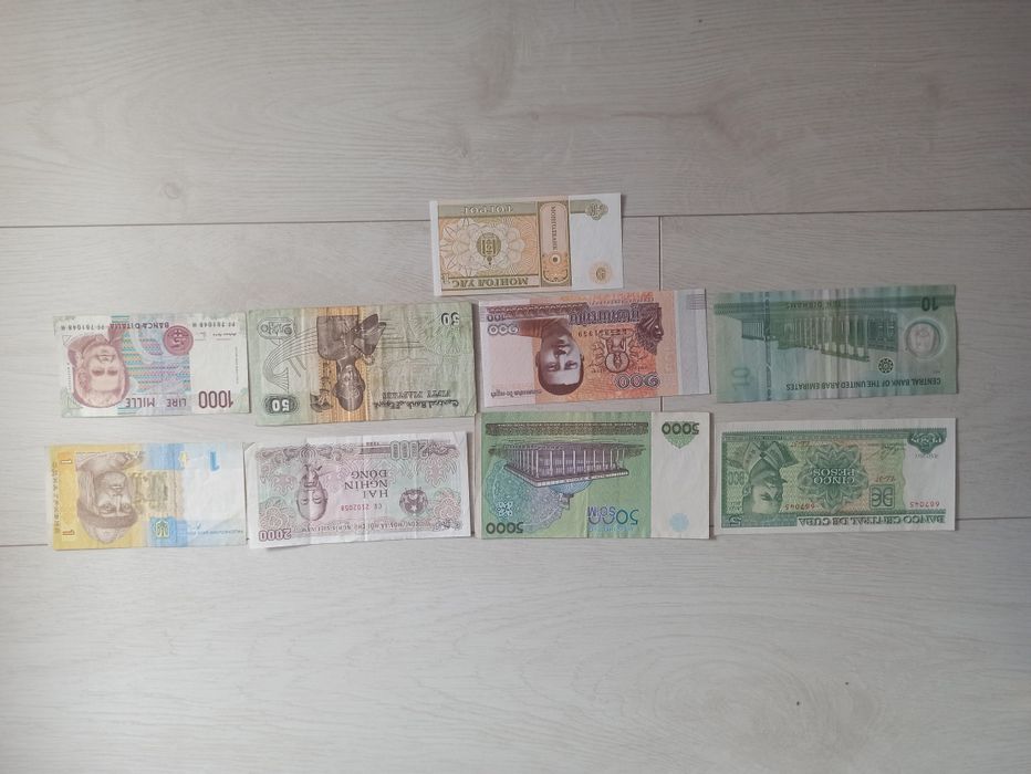 Продам банкноты разных стран