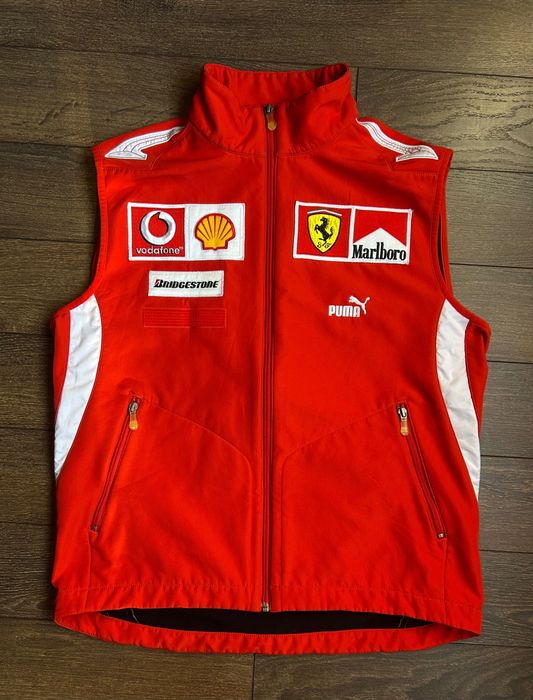 Vintage елек Puma Scuderia Ferrari Team Issue
