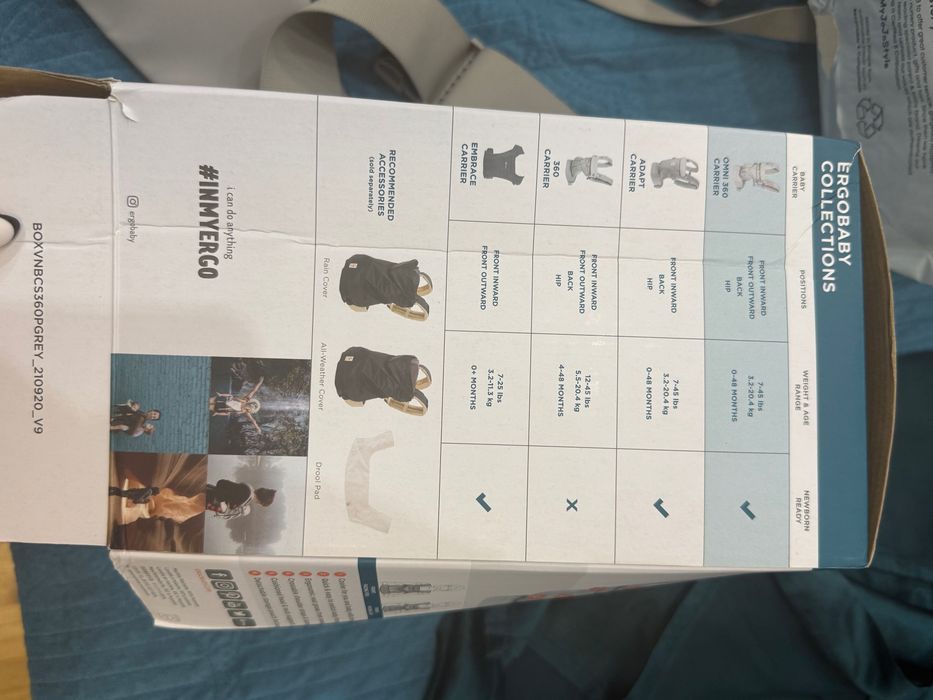 Baby carrier чанта