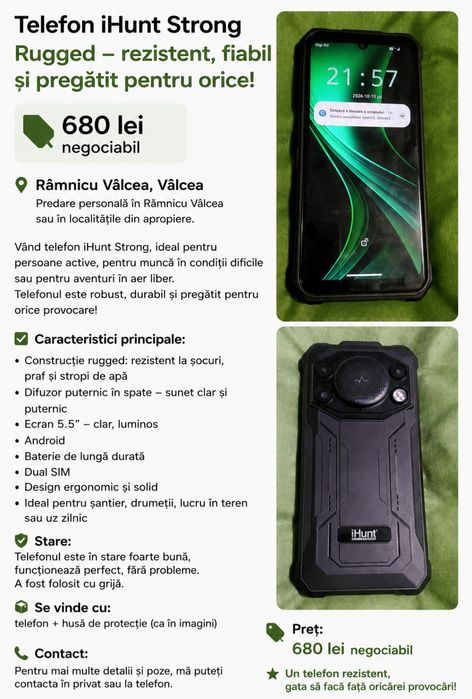Vând ihunt titan p11001