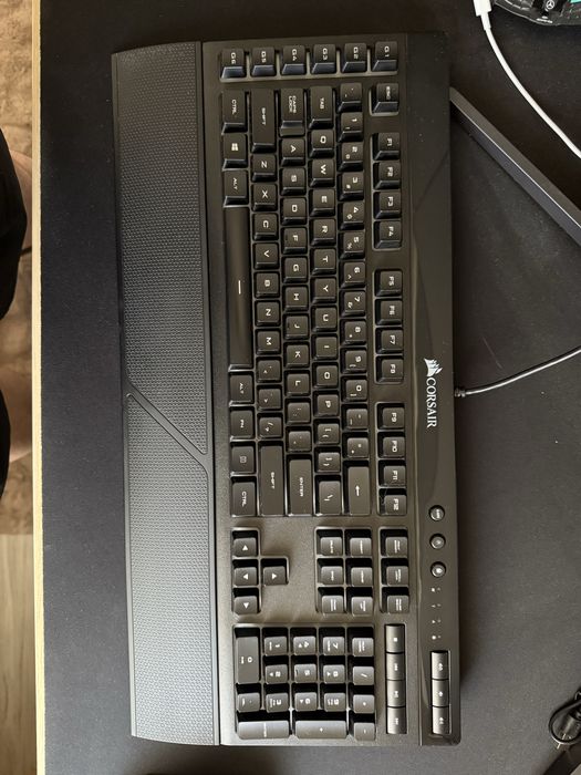 Tastatura gaming Corsair K55, iluminare RGB,