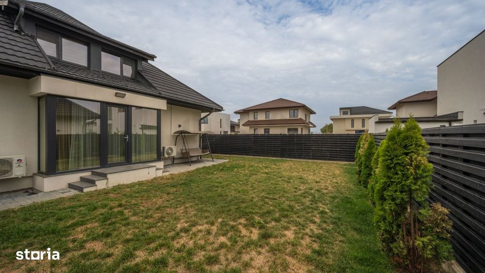 Vila individuala in Tunari l Curte