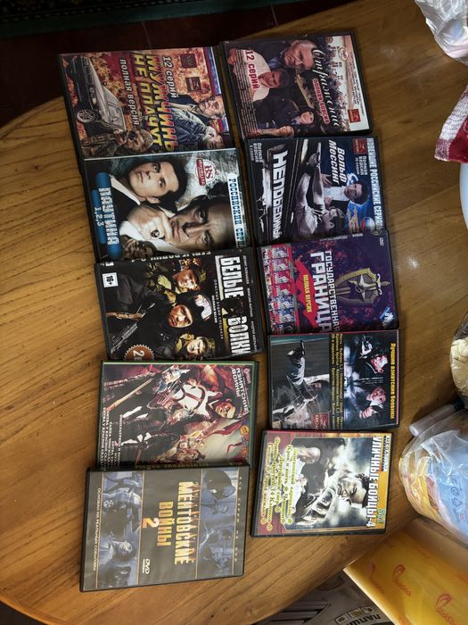 Диски фильмы боевики