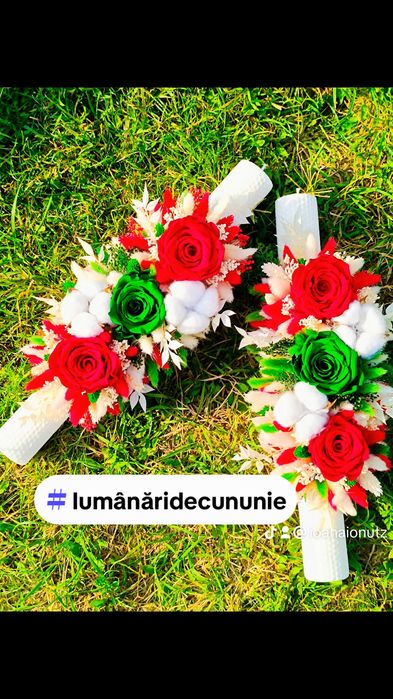 Lumânări botez și nunti