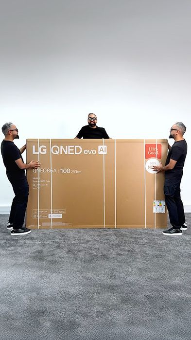 Телевизор 100 -LG QNED 86 evo AI 4K Smart TV (2025) Mini Led 144 Гц