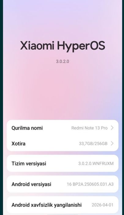 Redmi note 13 pro