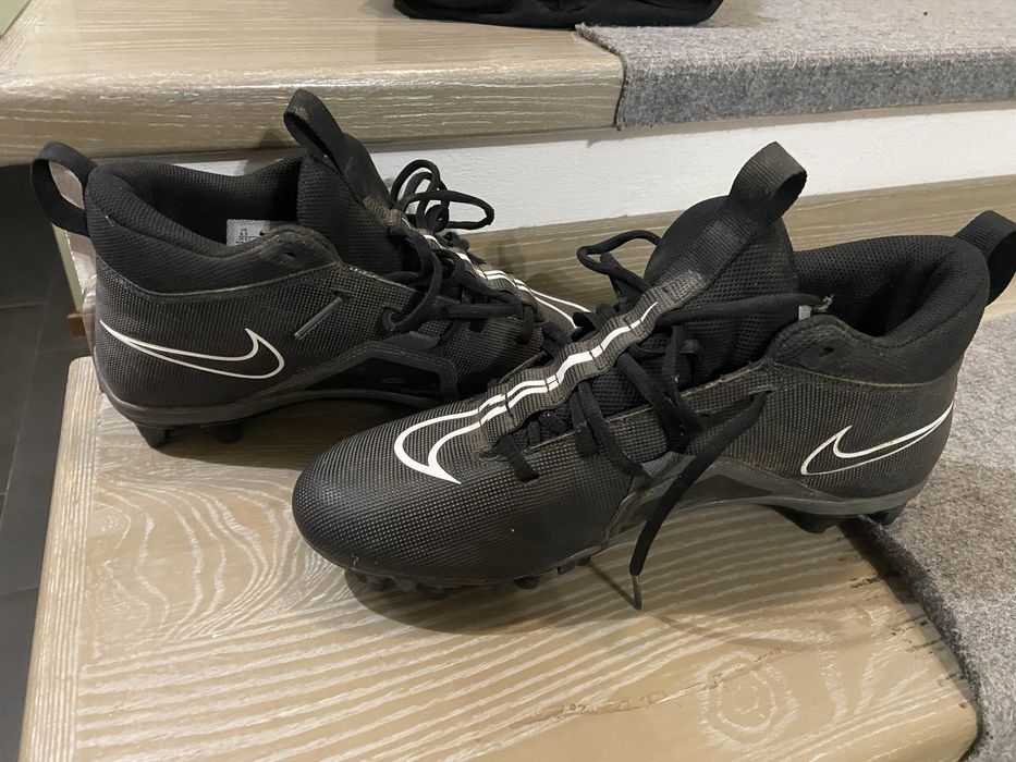 Ghete fotbal Nike, cu crampoane, negri, 43