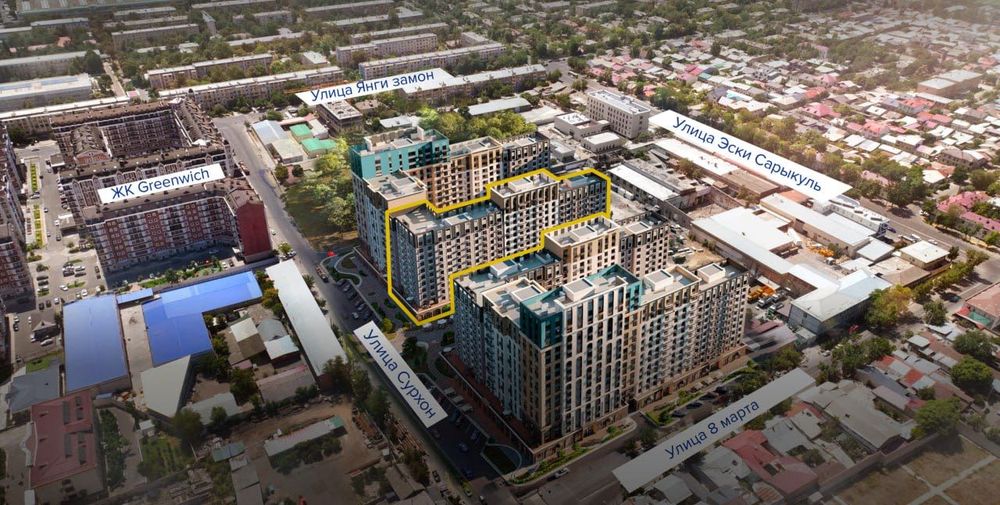 Квартира 4/5/13 ЖК MEROS: NRG BI Group
рядом с ЖК Greenvich