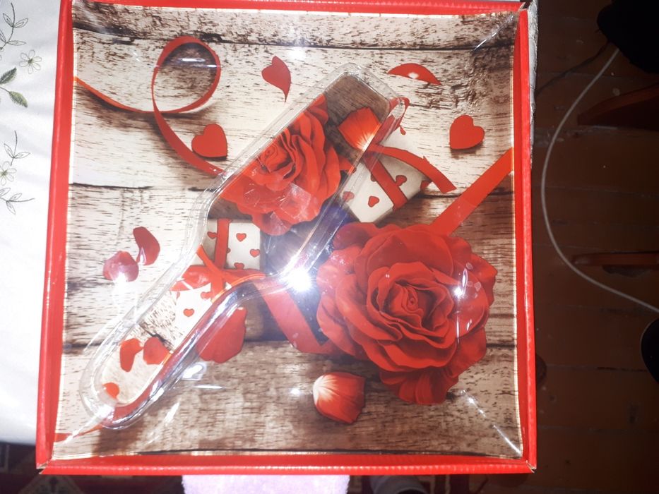 Тарелка с лопаткой для торта