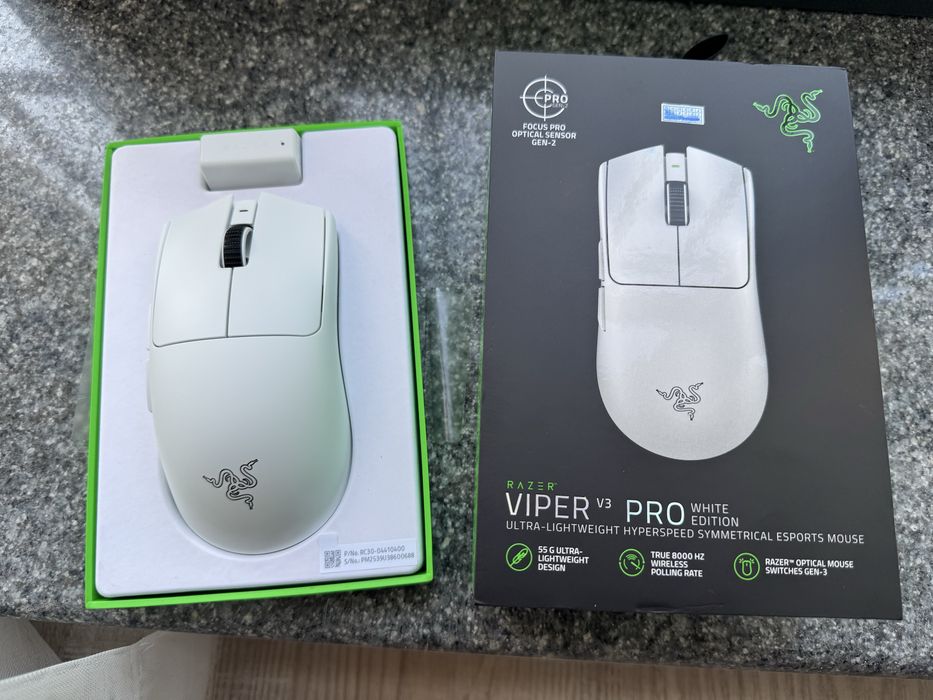 Беспроводная игровая мышь Razer Viper V3 Pro (White) – идеал
